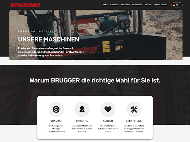 Cover image for Brugger Machinery GmbH | Wood and Forestz Machinery