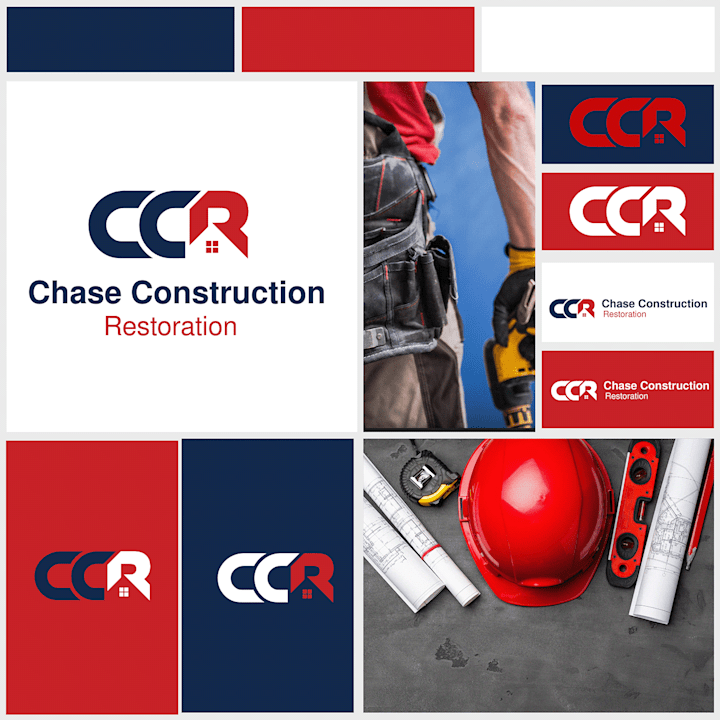 Cover image for Chase Construction Restoration Brand Identity