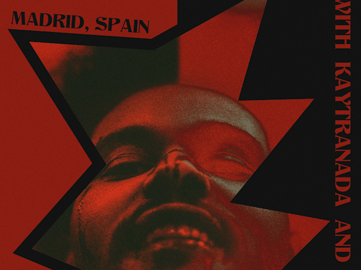 Cover image for The Weeknd's concert in Madrid - Poster