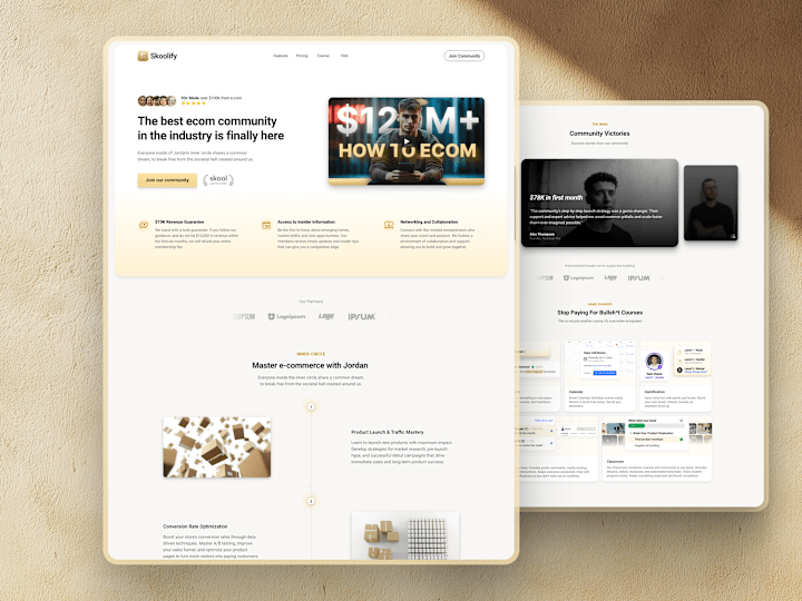 Cover image for Skoolify Template: Framer Development