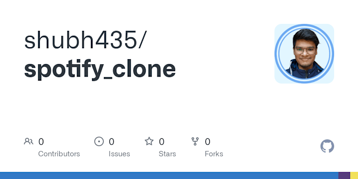 Cover image for spotify_clone
