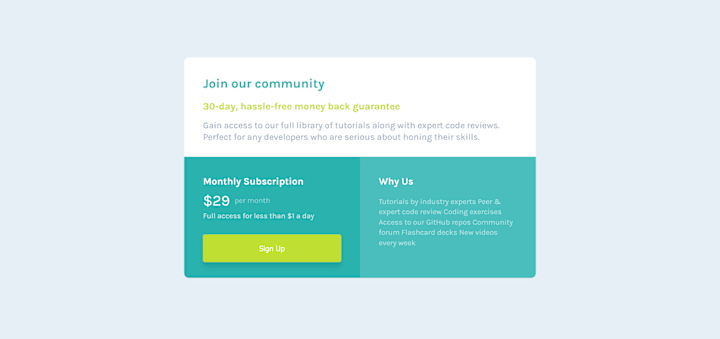 Cover image for Single Price Grid Component