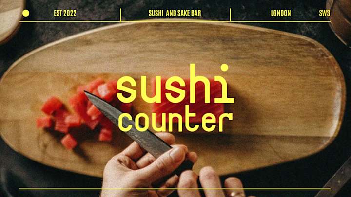 Cover image for Sushi Counter 