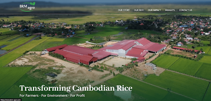 Cover image for BRM Agro Company Website Development