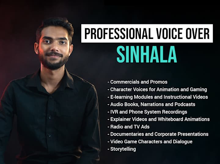 Cover image for Sinhala Voice Over