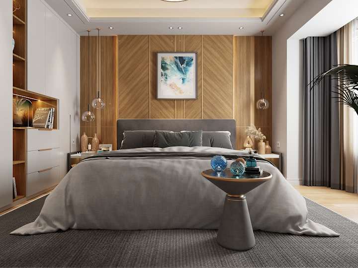 Cover image for Bedroom Interior design rendering 