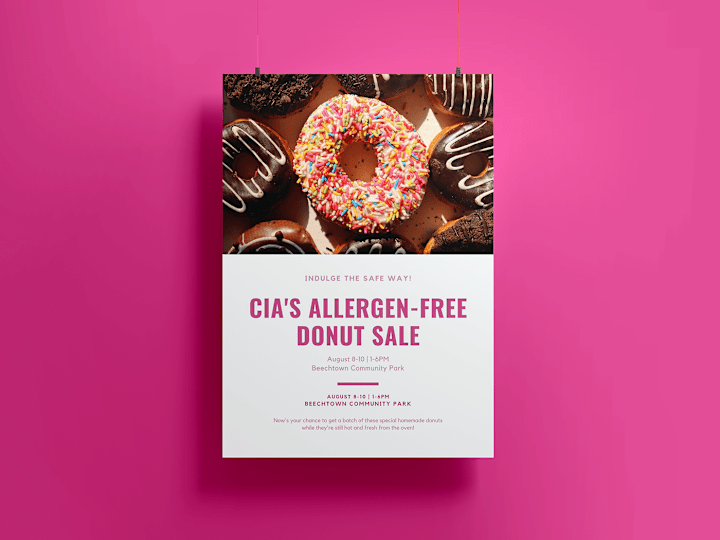 Cover image for Food Flyer for Bakery on Behance