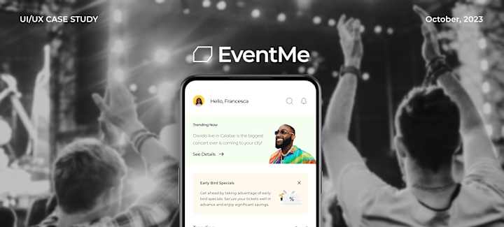 Cover image for Event Ticketing App on Behance