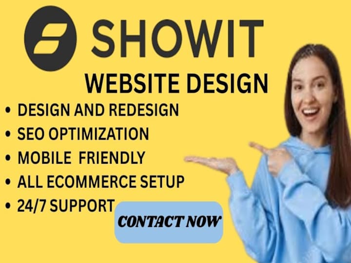 Cover image for Customize Showit Website Design Responsive & SEO-Friendly store