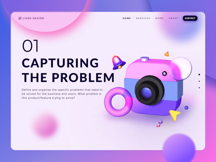 Cover image for UI design - 3D Composition