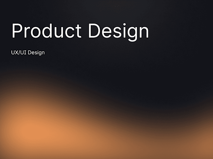 Cover image for Product Design (UX/UI)