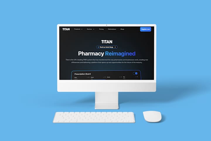 Cover image for Revolutionising Pharmacy Systems: Titan PMR