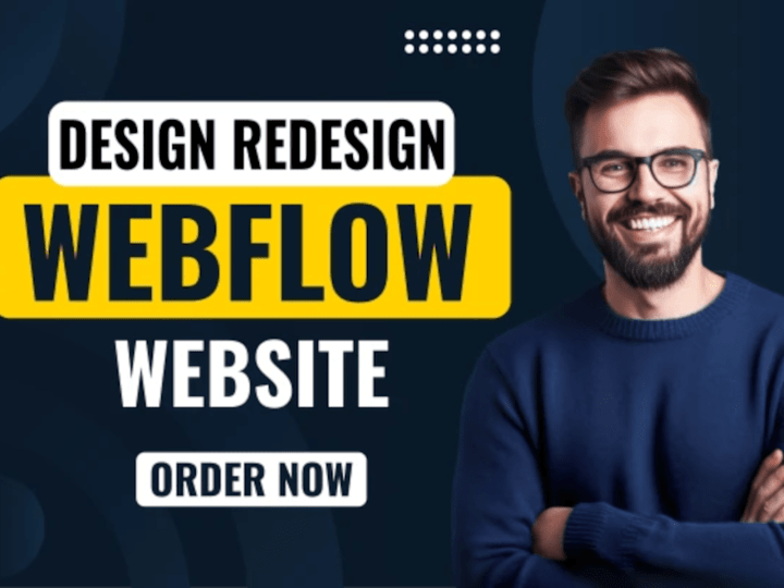 Cover image for I will design or fix webflow website or webflow landing page