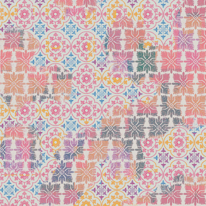 Cover image for Colourful Geometric Prints on Behance