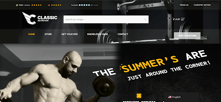 Cover image for 
Classic Nutrition Website, Netherlands