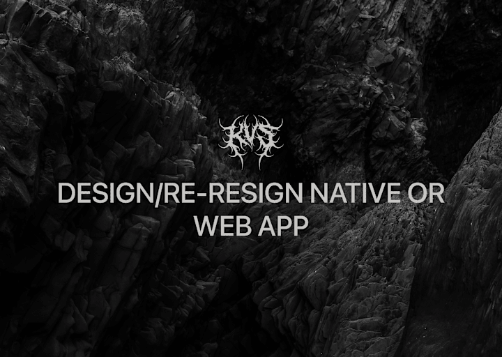 Cover image for Design/re-resign Native or Web App 