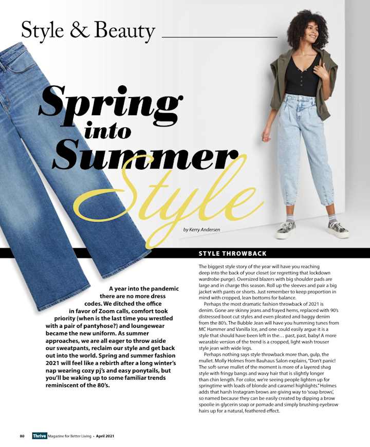 Cover image for Spring into Summer Style 