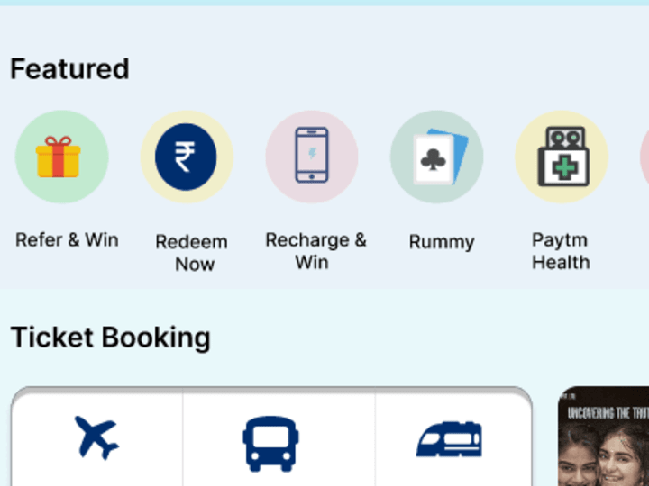 Cover image for Optimizing UI For Paytm Home Page