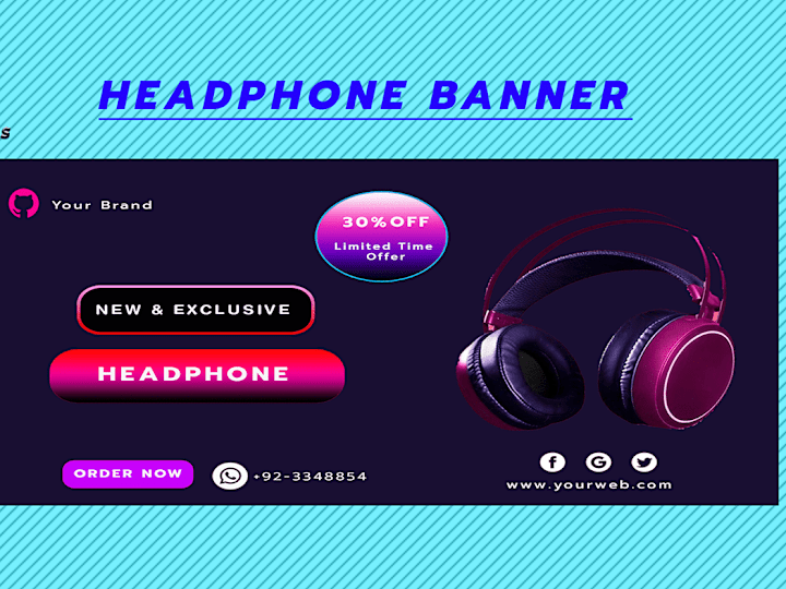 Cover image for Headphone Banner