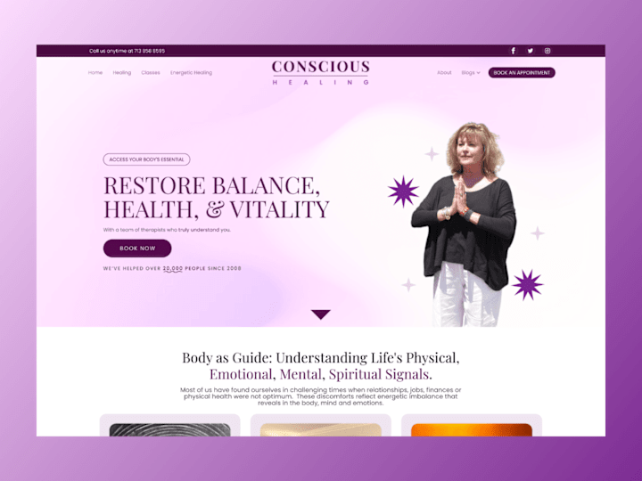 Cover image for Therapy Website Design