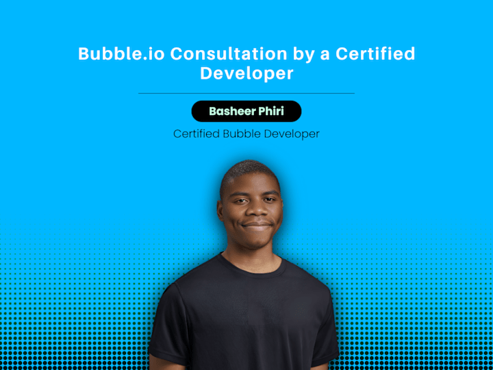 Cover image for Bubble.io Consultation