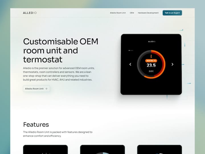 Cover image for Brand new Webflow website for Alledio