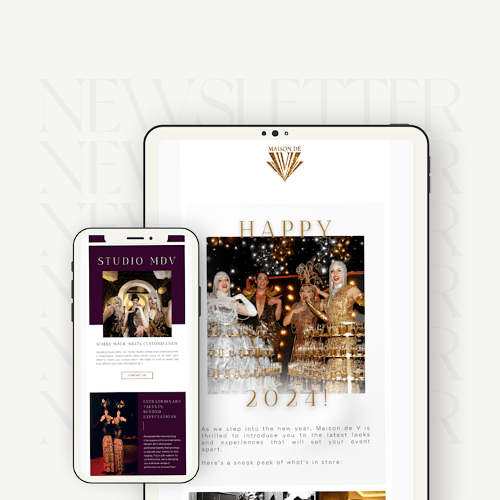 Cover image for Email Marketing | Maison de V Entertainment