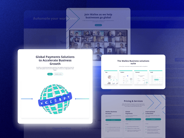 Cover image for Wallex Cross-border payments