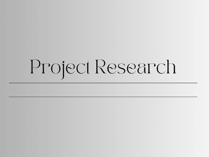 Cover image for Project Research