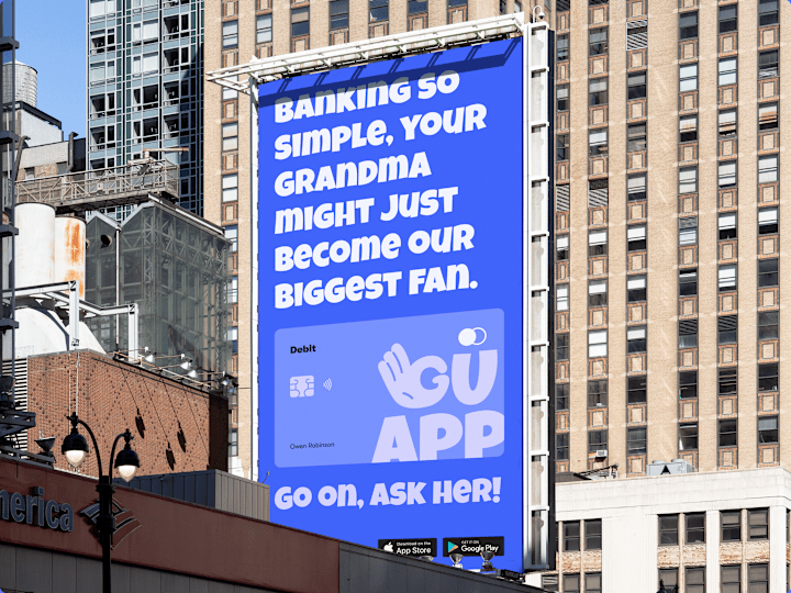 Cover image for Guapp | Visual Identity, Mobile App Design for a Fintech Startup
