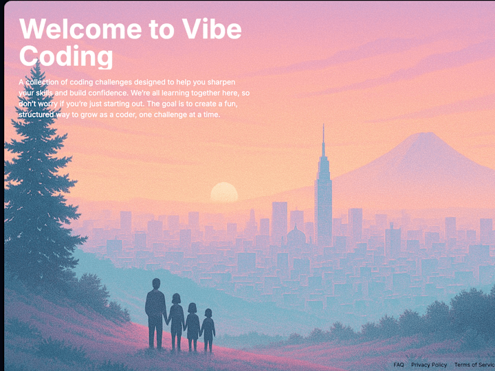 Cover image for Vibe Coding Challenge – AI-Powered Coding Lessons