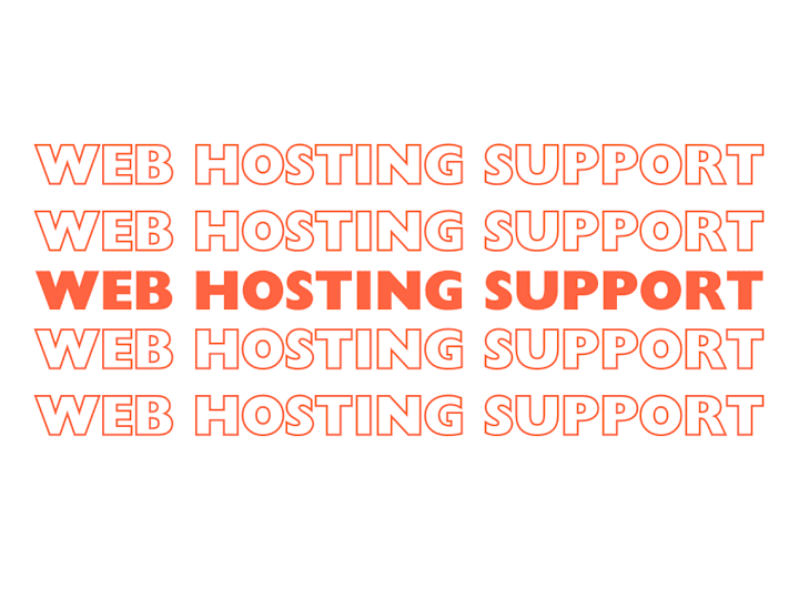 Cover image for Web Hosting Support