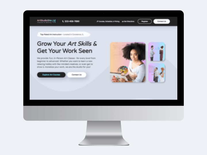 Cover image for Art Studio Website