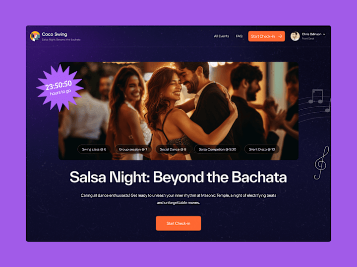 Cover image for Dance Booking Platform