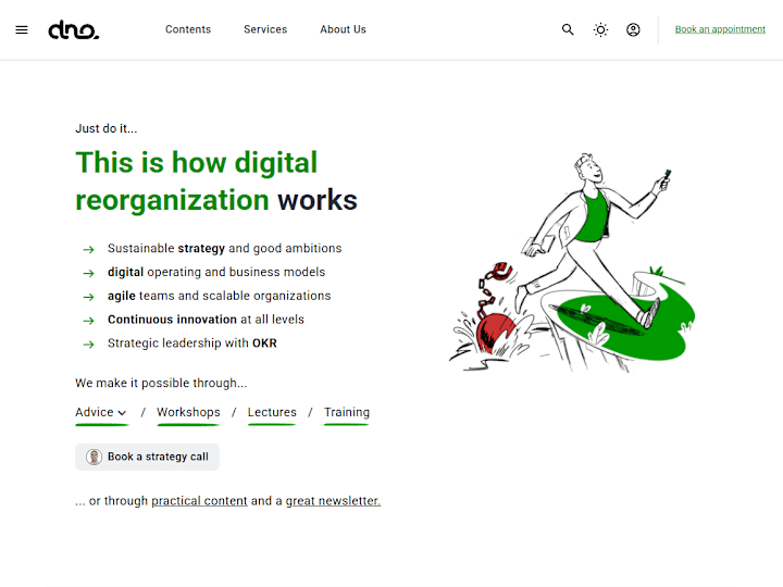 Cover image for Digital Reorganization Consulting Platform Development