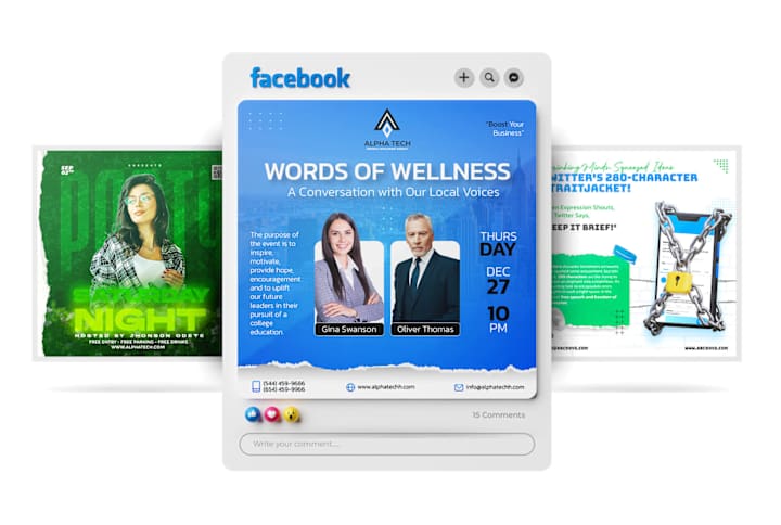Cover image for Unique and attractive Social Media Post