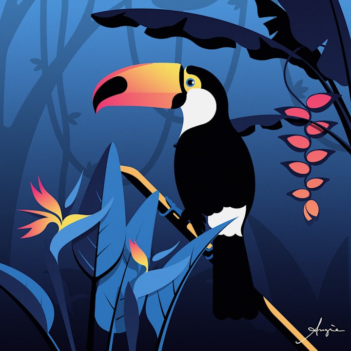 Cover image for "Bird of Paradise" - Daily Art
