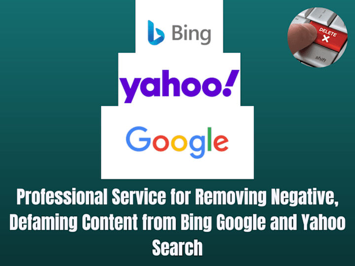 Cover image for I will remove Negative News Articles & Blogs from Google & Bing 