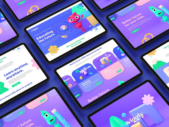 Cover image for Wiggly | Brand UX/UI Design