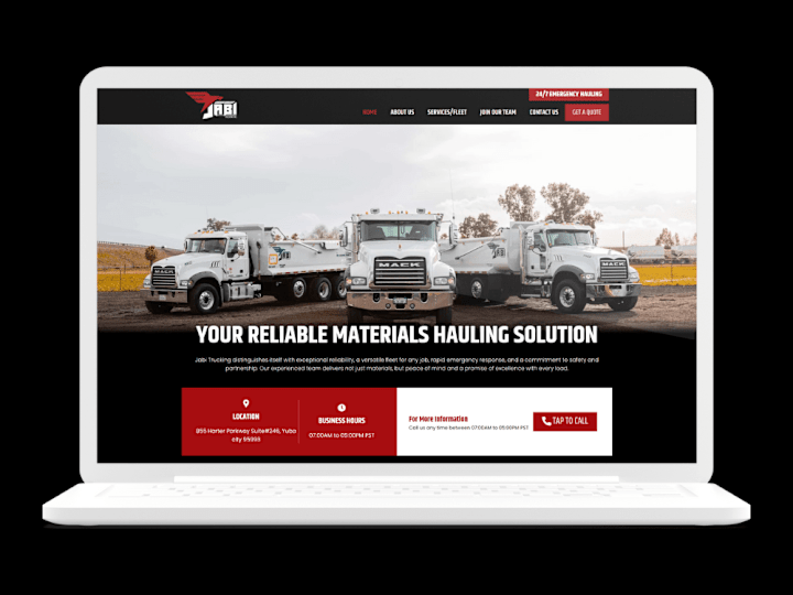 Cover image for Jabi Trucking INC 