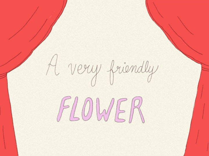 Cover image for A very friendly flower | 2D Animation