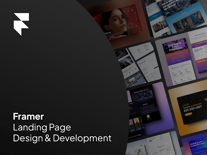 Cover image for Framer Landing Page (Design & Development)