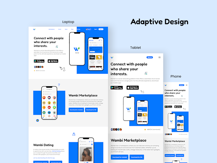 Cover image for Wambi Adaptive Web Design 