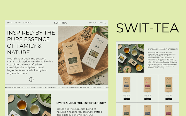 Cover image for SWIT TEA