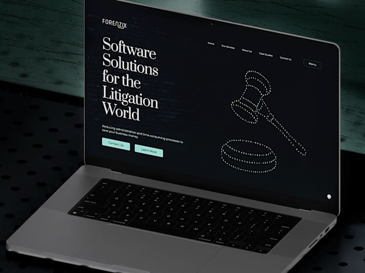 Cover image for Forenzix: Web Design & Webflow Development