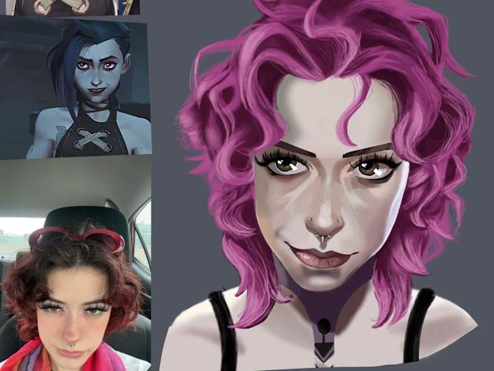 Cover image for Realistic portraits or portraits in a particular show's style