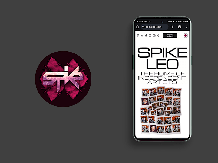 Cover image for Spike Leo Music - Custom Webflow development