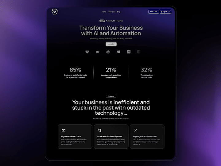 Cover image for Vepando AI - Agency Website ✨