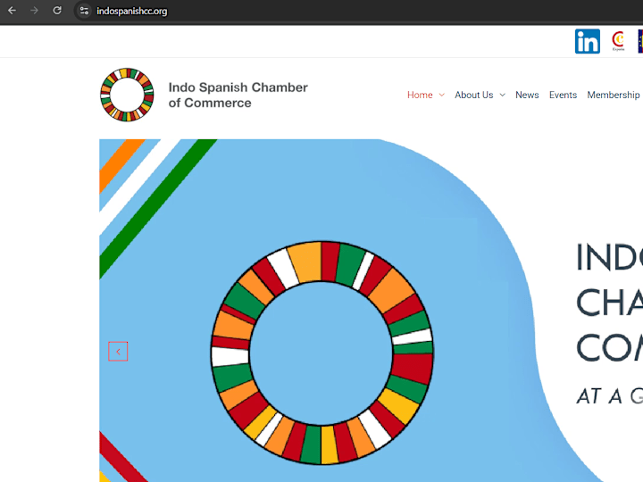 Cover image for Home - Indo Spanish Chamber of Commerce