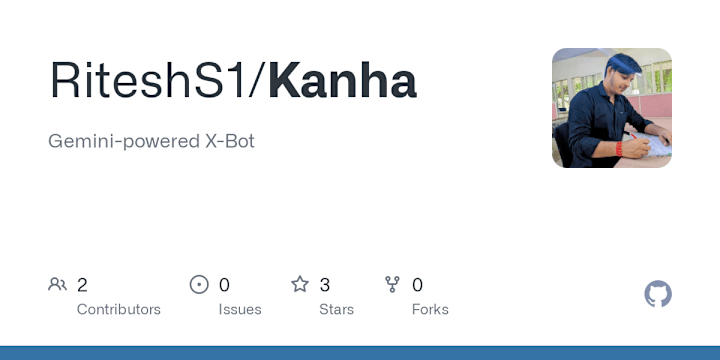 Cover image for Kanha X Bot